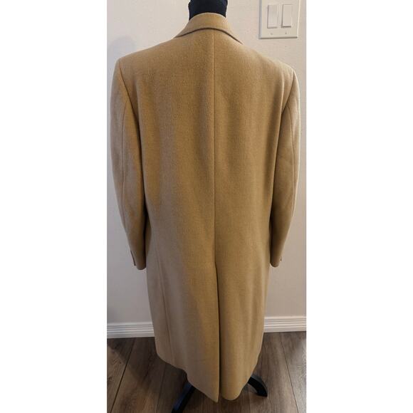 VTG House Of Darby Ltd. Coar. 100% Pure Wool Overcoat Camel Men’s Medium/40 - Picture 2 of 7